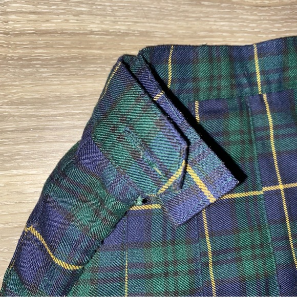 Pleated mini skirt with striped sweatshirt - Picture 5 of 5